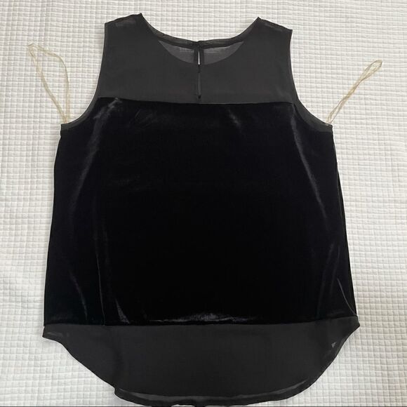 INC international concepts Large velvet sheer tank - Picture 6 of 8
